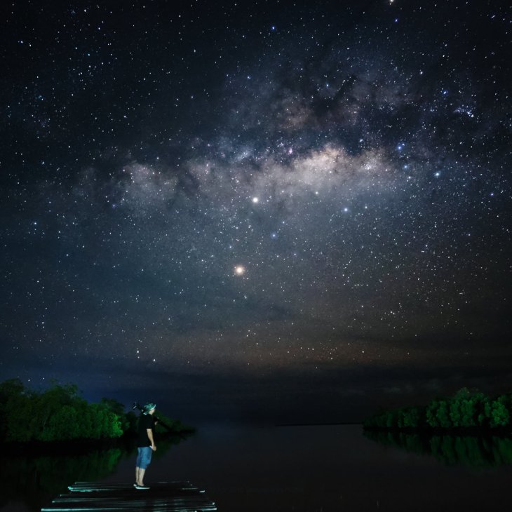 Milky Way at Kg Salimbangun, Semporna - 2018 Apr 22