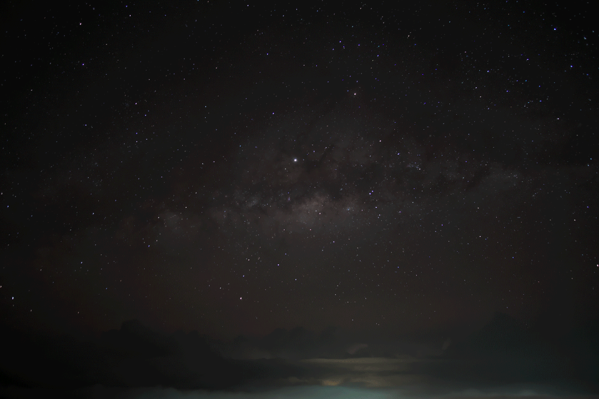 Scorpius and Milky Way at Maragang Hill, Mesilou, Kundasang